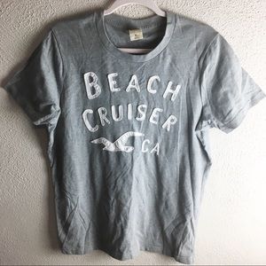 Hollister California Beach Cruiser Gray/White XL